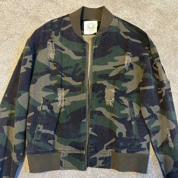 Camo Bomber Jacket - Picture 2 of 5